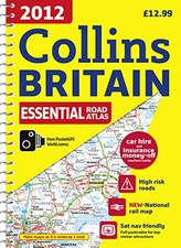 2012 Collins Essential Road Atlas Britain (Interna... by Collins Uk Spiral bound
