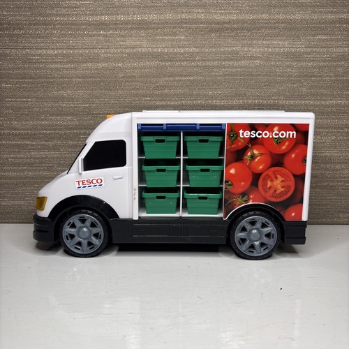 Tesco delivery toy van with - tesco,