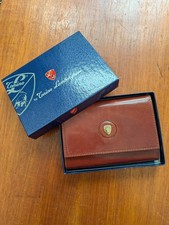 Tonino Lamborghini Brown Leather Wallet NOS