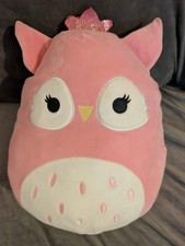 Squishmallow Bri Pink Owl 14"