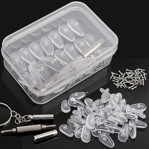 Push nose pads for eyeglass - push,