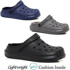 Mens Fur Clogs Mules Slippers Nursing Garden Beach Sandals Hospital Rubber Shoes