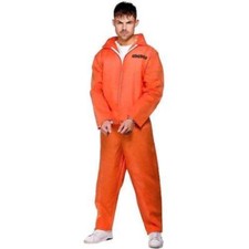 Men's Orange Prisoner Overall