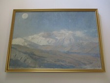 JOHN COMER OIL PAINTING LARGE