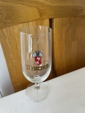 RARE ITEM- Retro Becks Lager Half Pint Size Chalice Glass