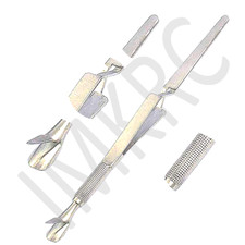 Acrylic Nail Pincher False Fake Acrylic Nails Clipper Tweezer Cuticle Pusher