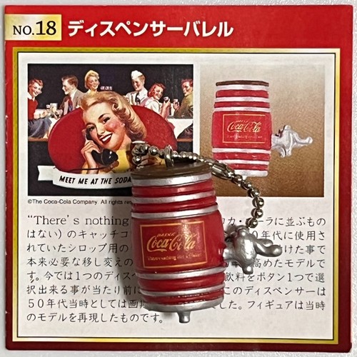 Dispenser barrel coca - dispenser, coca-cola