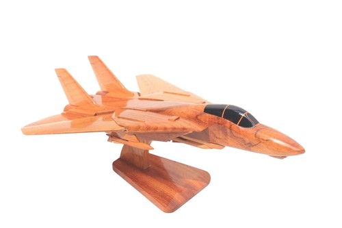 Tomcat wooden plane model - f-14,