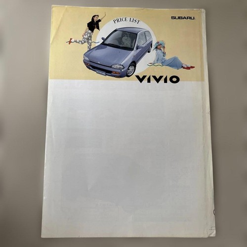 Subaru vivio accessories - subaru,