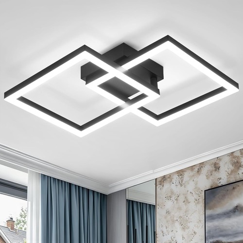 Modern layer black square - modern,