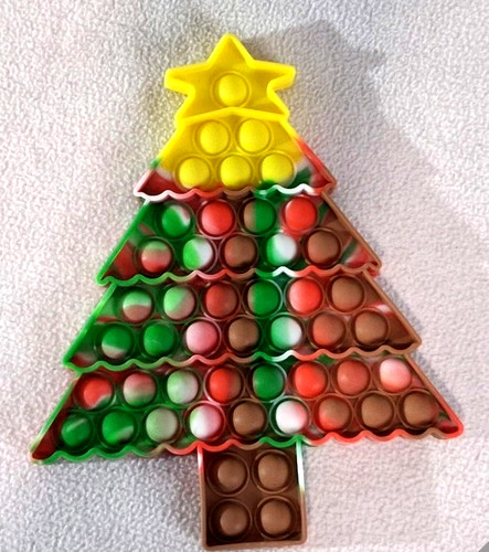 Christmas tree pop fidget - tree,