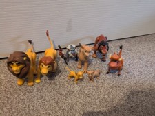 Lion King Deluxe  Figure Set Incomplete