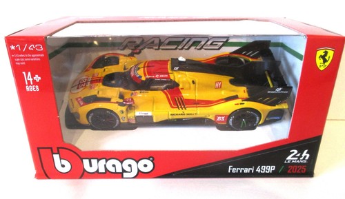Burago ferrari 499p - burago, 1/43