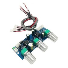 NE5532 Subwoofer Preamp Control Board With Passive Bass Adjustment And Treble