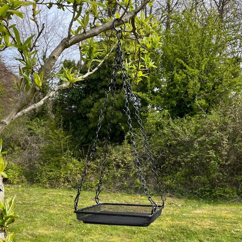 Hanging metal bird mesh - bird,