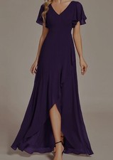 Plum Bridesmaid Dress