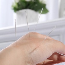 100Pcs Acupuncture Needle Non-Needle-Tubing Sterilization Package Version