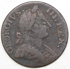 1787 1/2p V.17-87A Machins Mills Colonial Copper 