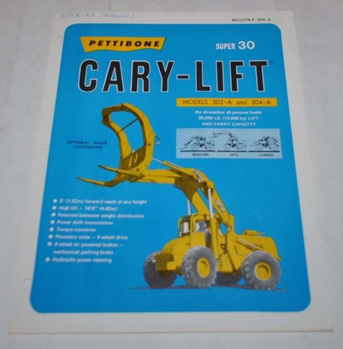 Pettibone cary lift - super, 30