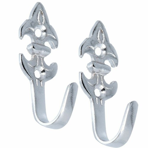 Curtain tie back hooks - back,