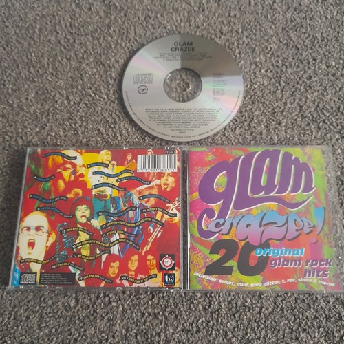 Glam crazee 20 track - v/a, cd