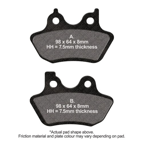 Ebc brake pads - brake,