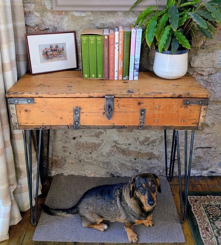 Military chest console - chest,