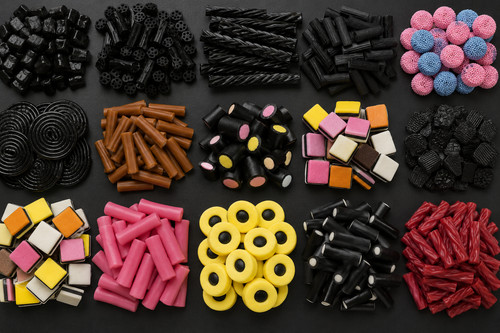 Mixed sorted liquorice - mixed,