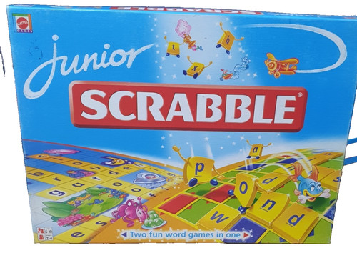 Junior scrabble board game - board, by