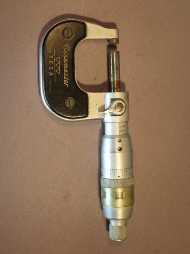 Tesa master micrometer 1inch - master, 0-1inch