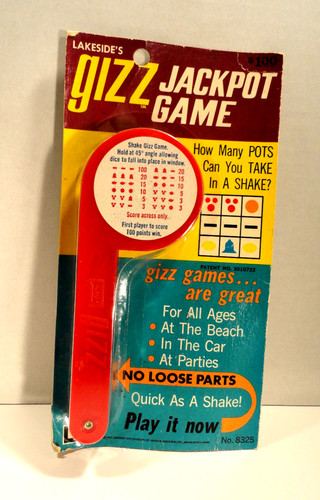 Vintage plastic gizz hand held - vintage,