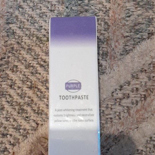 Purple teeth whitening - teeth,