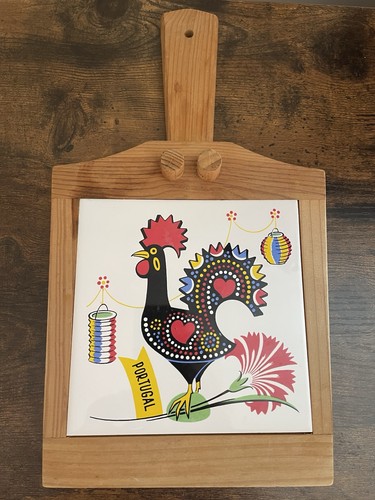 Vintage portuguese rooster - portuguese,