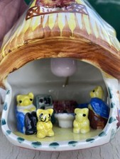 Child’s Night Light Bears Burrow Lamp