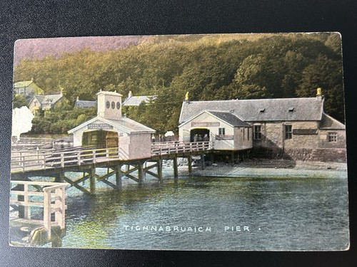 Tighnabruaich pier c1908 - tighnabruaich,