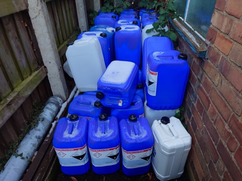 Used litre drum container - 25,