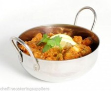 Stainless Steel Balti Serving