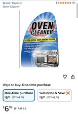 Liquid Oven Cleaner