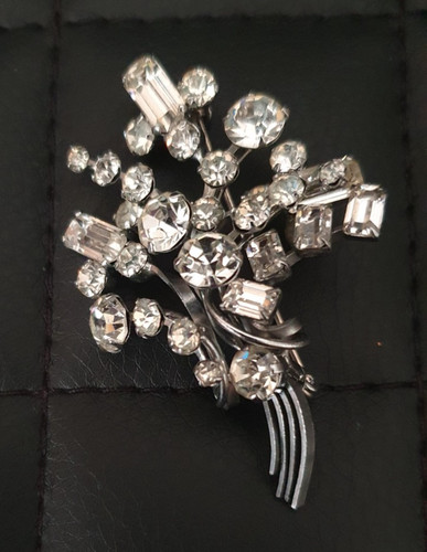 Vintage 1950s silver tone - 1950s,
