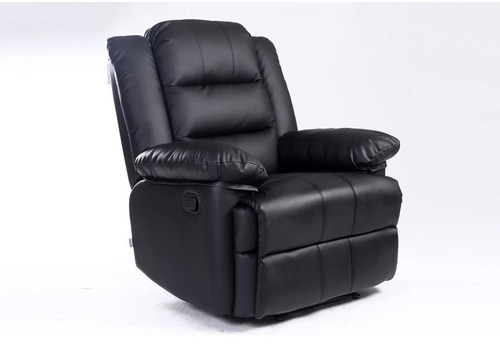 Loxley bonded leather recliner - bonded,