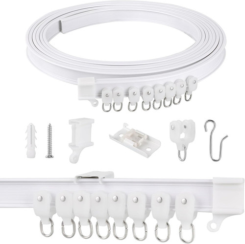 Flexible curtain track - track, 3