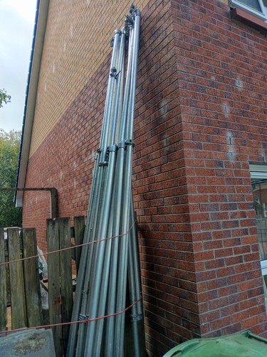 Twin galvanised scaffold tube - twin,