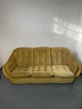 1970 Space Age Yellow Velvet