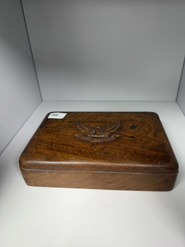 Vintage cedar wood box - vintage,