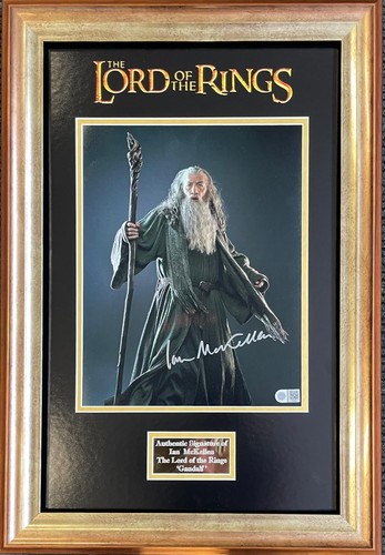 Ian mckellen signed framed - ian,