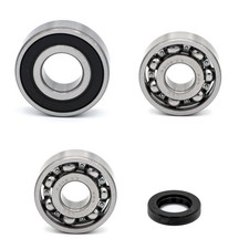 Engine case bearings and seals