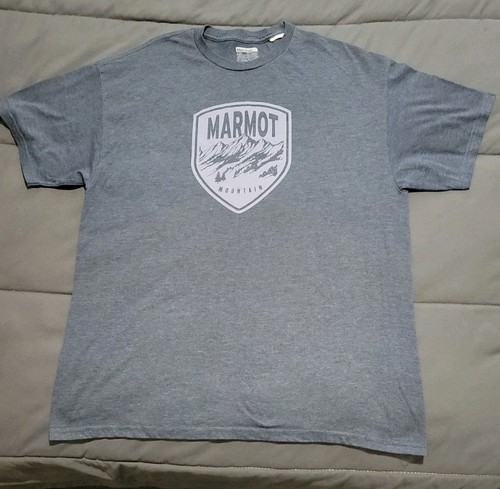 Marmot shirt mens grey - marmot, t-shirt