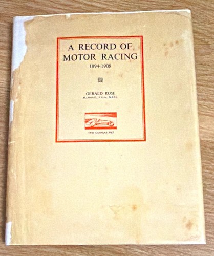 Record motor racing - record,