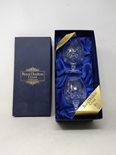 Set of 2 Royal Doulton Crystal