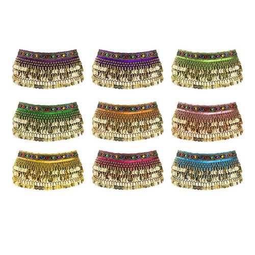 Belly dance hip scarf - hip,